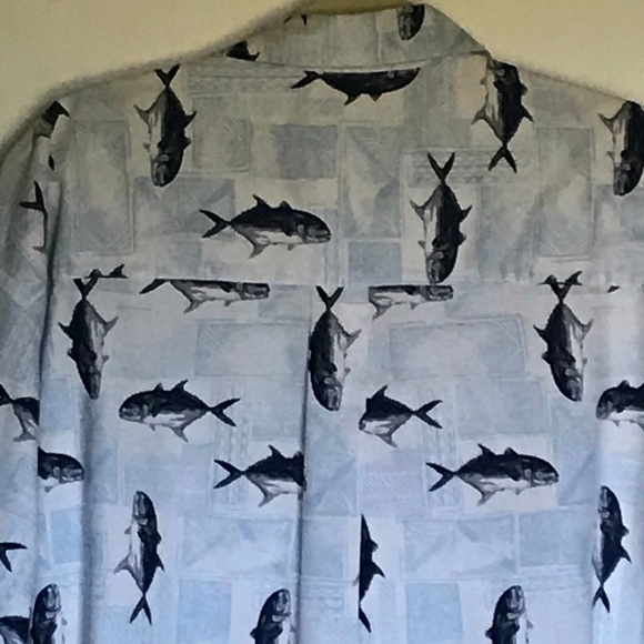 Men's Puritan Short Sleeve Button Front 2XL - Picture 4 of 7